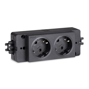 Fami Iron Team Multiprise électrique à 2 voies avec prise française - Product Image 1