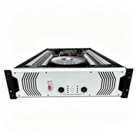 H Sınıfı Profesyonel Güç Amplifikatörü 2 Kanal 4000W Kanal Başına Yüksek Güçlü 2CH Sahne DJ Ses Amplifikatörü Toroidal Transformatörlü