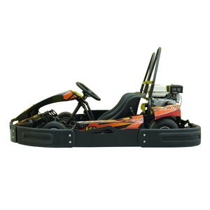 Go Kart Profesional untuk Dewasa 2 Kursi, Mesin Honda GX200 196CC Performa Tinggi, Rem Cakram Hidrolik, Bahan Bakar Bensin, untuk Luar Ruangan - Product Image 4