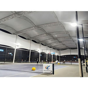 Toldo Deportivo de Tela Ligera con Fácil Montaje para Proyecto de Cancha de Baloncesto Comunitaria - Product Image 2