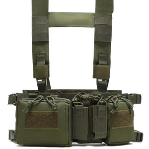 Sac gilet tactique de plein air personnalisé Forces spéciales camouflage fermeture éclair multifonctionnelle pour sac à dos d'entraînement sur le terrain - Product Image 1
