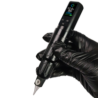 Machine PMU sans fil Logo personnalisé Stylo de tatouage à course réglable Dispositif de maquillage permanent professionnel pour le microblading, les sourcils et les lèvres