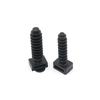 Supports d'attache de câble d'ancrage en maçonnerie de 8mm | Bouchons muraux robustes pour faisceau de câbles et colliers de serrage