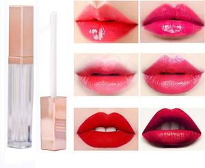 <b>Square</b> Plastic Lip Gloss Tube 7ml Custom Color Screw Cap <b>Mirror</b> Cosmetic Packaging Wholesale - Product Image 4