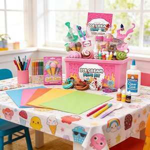 Kit de slime multi-thèmes OEM, colle transparente DIY, activateur de slime, ensemble de slime sensoriel, cadeau pour enfants - Product Image 2