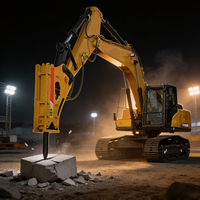 Pièces détachées fiables TUOSHI pour marteaux hydrauliques, pour excavatrices de 1 à 50 tonnes, outil d'entretien professionnel, cylindre hydraulique à azote
