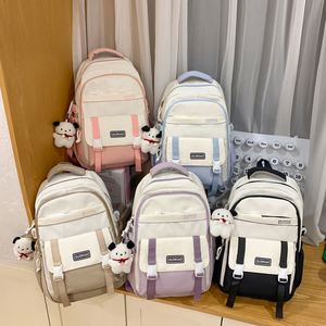 Top Quality Teenagers Bagpack Bags Large Capacity College <b>Student</b> <b>Backpacks</b> Waterproof Schoolbag for Boys and Girls - Product Image 5
