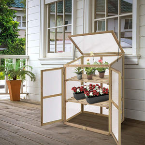 Mini mobilier de jardin <span class=keywords><strong>en</strong></span> bois pour les plantes, produit de croissance étanche, serre de culture - Product Image 5