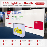 Solución de Diseño de Exhibiciones Personalizadas, Stand Portátil para Ferias Comerciales y Eventos