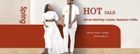 Styles et tailles personnalisables, unisexe, respirant, séchage rapide, coton, Dashiki africain, grande taille, vêtements traditionnels pour femmes