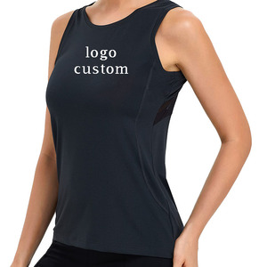 Wholesale <strong>Women</strong> <strong>Loose</strong> Fit <strong>Vest</strong> Custom Logo <strong>Women</strong> Backless Sleeveless Gym Sport Yoga Tank <strong>Top</strong> - Product Image 6