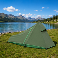 Tente pyramidale ultralégère pour une personne, vente en gros, pour le camping, la randonnée, la survie en plein air, les voyages et le trekking