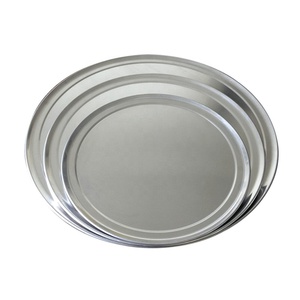Teglia per Pizza in Alluminio di Alta Qualità Approvata LFGB, Vassoi da <span class=keywords><strong>Forno</strong></span> con Bordo Largo, <span class=keywords><strong>Accessori</strong></span> per <span class=keywords><strong>Forno</strong></span> - Product Image 3