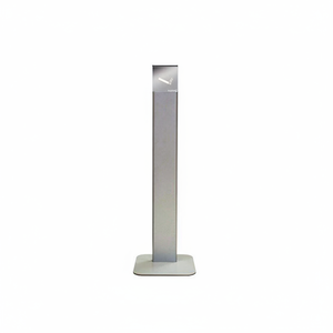 ALUBOX personalizzabile colonna d'argento posacenere in ceramica moderno e senza fumo sigaro posacenere con Logo personalizzato per alberghi - Product Image 2