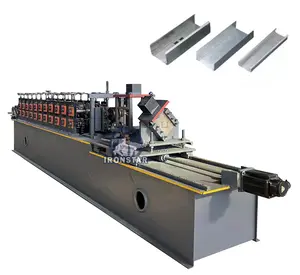 Light Steel C Purlin Machine C Channel Roll Forming Machine C Shape Profile Machine Suppliers in China