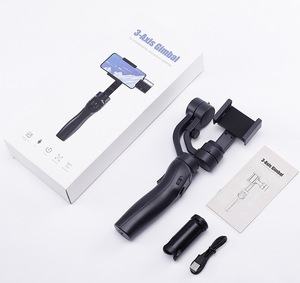 <span class=keywords><strong>Stabilisateur</strong></span> de cardan pour Smartphone pour <span class=keywords><strong>iPhone</strong></span> Gimbal Focus Wheel Android Foldable 3- Handheld Phone Gimbal for Video Recording - Product Image 4
