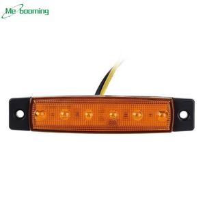 Luci LED Laterali per Auto e Camion, Indicatori di Segnalazione, Freno, Avvertimento Posteriore, Luce di Posizione 6SMD 24V 12V - Product Image 3