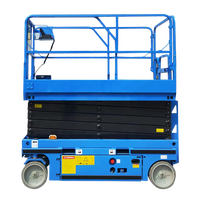 Plateforme de travail en hauteur automotrice de haute qualité conforme à la norme CE, 12 m, 300 kg, pour la construction