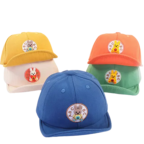 Infant Baby Boy Baseball Cap Newborn Sun hat Toddler Hats Custom embroidery logo soft brim baseball cap