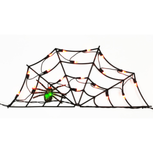 รู<span class=keywords><strong>ป</strong></span>แบบใหม่3PK 60L แมงมุมพลาสติกเว็บแสงตามฤดูกาลสำหรับการตกแต่งฮาโลวีน - Product Image 5