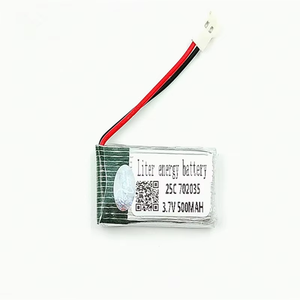 702035 3.7V 500mAh batterie Li-ion Ha Bosen h107d overfly FY310B Tanco m62R télécommande quadrocopter 25C - Product Image 4