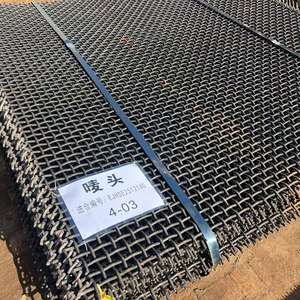 רשת תיל פלדה ארוגה, מסננת עגולה, מידות ניתנות להתאמה אישית לסינון סלעים במחצבות כרייה - Product Image 5