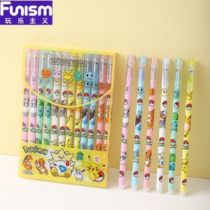 Bolígrafo de Gel FUNISM con Diseño de Pikachu, Bonito y Divertido, con Punta Recta, Borrable, de Alta Calidad - Product Image 1