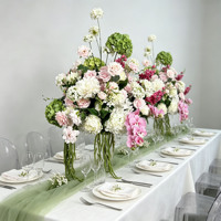 Hochwertige Realistische Handgefertigte Seidenblumenkugel mit Lotus-Design in Zartrosa für Hochzeit, Muttertag, Weihnachten und Partydekoration
