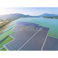 Système solaire flottant Énergie solaire HDPE Ponton flottant Maison Lac Flotteur Système d'énergie solaire