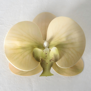 Handmade Large Artificial Phalaenopsis Flower Head for DIY Wedding Decoration Hairpin Day Day Christmas Valentine's Day - Product Image 6