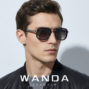 Vanda Men's Polarized Sunglasses S15102 Rectangle Full Rim UV400 Anti Glare Driving <b>Eyewear</b> - Product Image 5