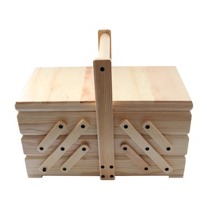Boîte <span class=keywords><strong>à</strong></span> <span class=keywords><strong>couture</strong></span> en bois de conception personnalisée pour un usage domestique - Product Image 2