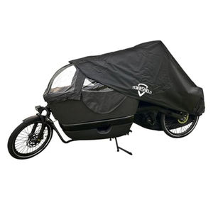 <span class=keywords><strong>Housse</strong></span> étanche <span class=keywords><strong>4</strong></span> saisons personnalisée <span class=keywords><strong>pour</strong></span> vélo cargo électronique protégé contre les UV <span class=keywords><strong>pour</strong></span> 2 roues avec tente <span class=keywords><strong>de</strong></span> pluie transportant des enfants - Product Image 1