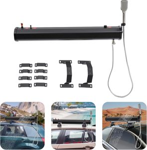 CYEN Réservoir d'eau pour voiture, accessoires de camping, <span class=keywords><strong>douche</strong></span> <span class=keywords><strong>solaire</strong></span> <span class=keywords><strong>30L</strong></span> en PVC pour toit de voiture et tentes - Product Image 1