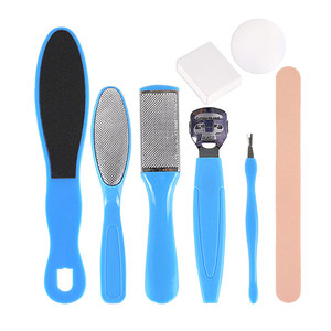 Melenlt Kit de 8 limes colossales <span class=keywords><strong>pour</strong></span> <span class=keywords><strong>les</strong></span> <span class=keywords><strong>pieds</strong></span> Râpe à <span class=keywords><strong>pieds</strong></span> et limes à talon double face Outils de pédicure Dissolvant de callosités - Product Image 1