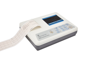 Électrocardiographe portable à trois canaux, électrocardiographe numérique, appareil <span class=keywords><strong>ECG</strong></span> avec écran LCD - Product Image 2