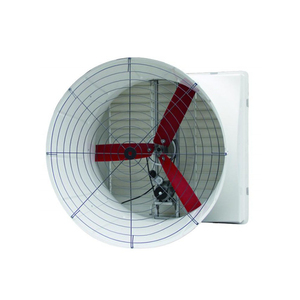 Ventilateur en frp noir anti-corrosion, tour de refroidissement puissante, ventilateur en frp pour serre industrielle, volaille ferme, ventilateur d'échappement en FRP - Product Image 2