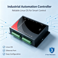 Ordinateur industriel embarqué, passerelle IoT, Octa-Core 2,4 GHz, 6 GbE, 8 RS232/485, 2 CAN pour 4G/5G WiFi LoRa GPS DIN-Rail 8DI/8DO