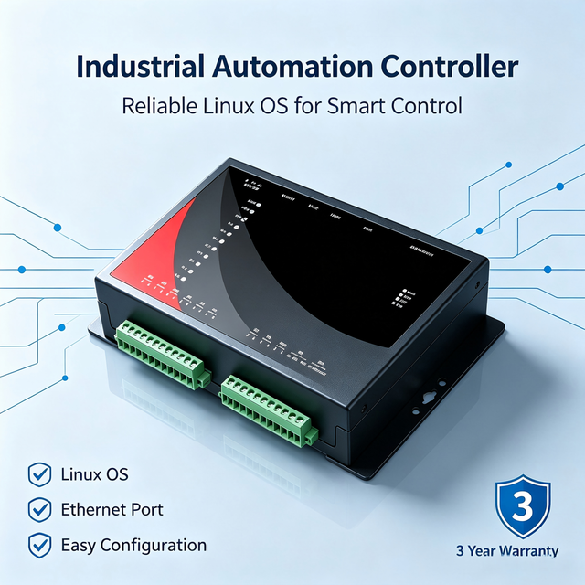 Industrial Embedded Computer IoT Gateway Octa-Core 2.4GHz 6 GbE 8 RS232/485 2 CAN for 4G/5G WiFi LoRa GPS DIN-Rail 8DI/8DO