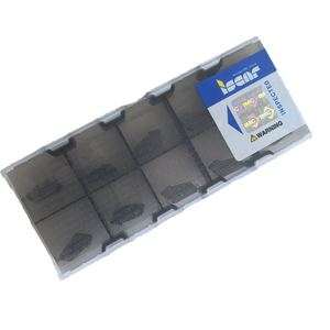 Plaquette de tournage CNC GFN 3 IC354 de marque Iscar, en carbure de tungstène, pour acier/acier inoxydable, porte-outil, revêtement CVD/PVD, HRC40-55 1 - Product Image 1