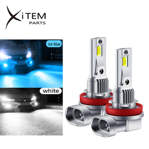 XITEM double couleur Led phares ampoules pour voiture stroboscope 40W sans ventilateur LED antibrouillard citron jaune <span class=keywords><strong>vert</strong></span> <span class=keywords><strong>H7</strong></span> H11 HB3 HB4 - Product Image 3