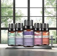 Vente en gros d'huiles essentielles pures jasmin biologique, cyprès, bois de cèdre, arbre à thé, menthe poivrée, lavande, diffuseur d'arôme