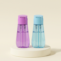 Tube cosmétique personnalisé 2-en-1, 400 ml, 500 ml, emballage à double compartiment pour dentifrice/brosse à dents, lotion corporelle, soin capillaire