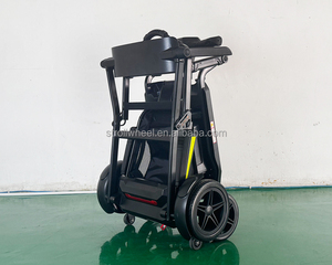 Nouvelle trottinette électrique intelligente à quatre roues pour personnes âgées et handicapées, avec batteries de cyclomoteur et carte à puce, scooter pour personnes à mobilité réduite - Product Image 4
