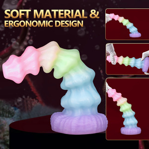 Dildos de formes irrégulières et colorés, pénis sexuels réalistes, masturbateurs unisexes, plugs anaux, jouets pour orgasmes, jouets gays, vente en gros de jouets sexuels pour adultes - Product Image 2