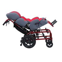 Pliable pédiatrique réglable bébé poussette paralysie cérébrale fauteuil roulant chaise roulante pour enfants