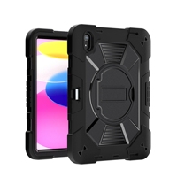 Coque de protection robuste antichoc pour tablette avec support intégré et prise sécurisée, protection intégrale pour iPad 11e et 10e génération 11 pouces