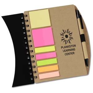 Mini Agenda con Penna, Segnalibri Adesivi, Stampa Logo Personalizzata, Regalo Aziendale Promozionale, Omaggio Aziendale, Organizzatore da Viaggio - Product Image 3