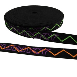 Customized Pattern Jacquard Strap PP Band Nylon Tape Polyester Belt Jacquard <b>Webbing</b> Polyester Jacquard Ribbon - Product Image 5
