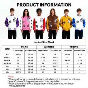 Chaqueta de Béisbol para Club de Fans al por Mayor de Fábrica, Pedido al por Mayor para Grupos de Aficionados, Parches y Apodos Personalizados de Alta Calidad Bienvenidos - Product Image 5